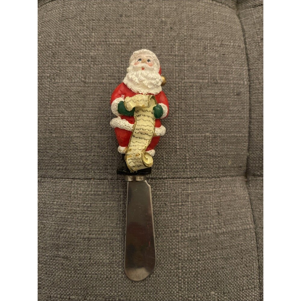Santa Claus Vintage Cheese Spreader 5 in